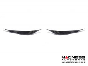 Alfa Romeo 4C Carbon Fiber Front Bumper Lip Trim Kit - Aggressive Design